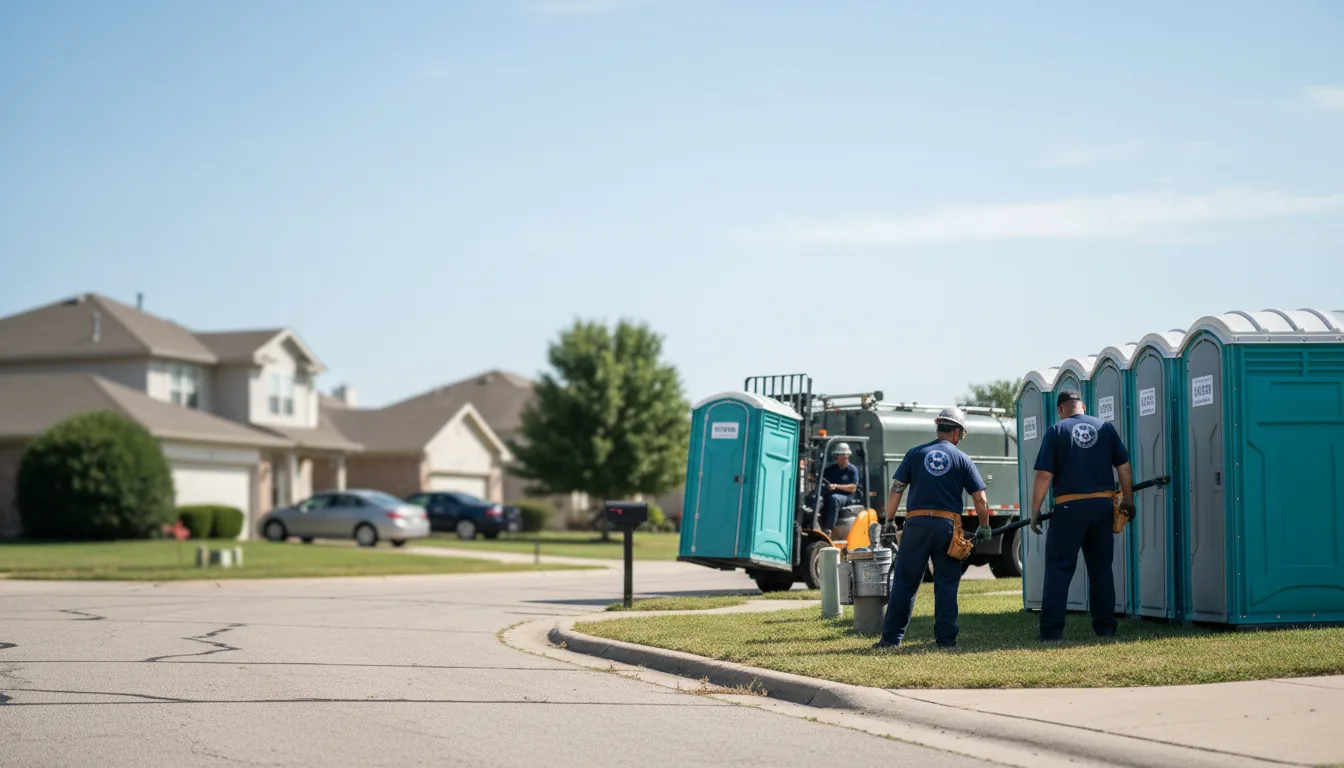 Porta Potty Rental in Erie, KS near me